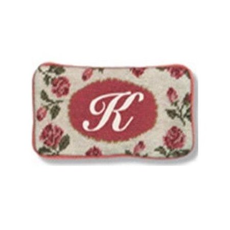 123 CREATIONS 123 Creations C449EGWW Initial W petit-point eyeglass case C449EGWW